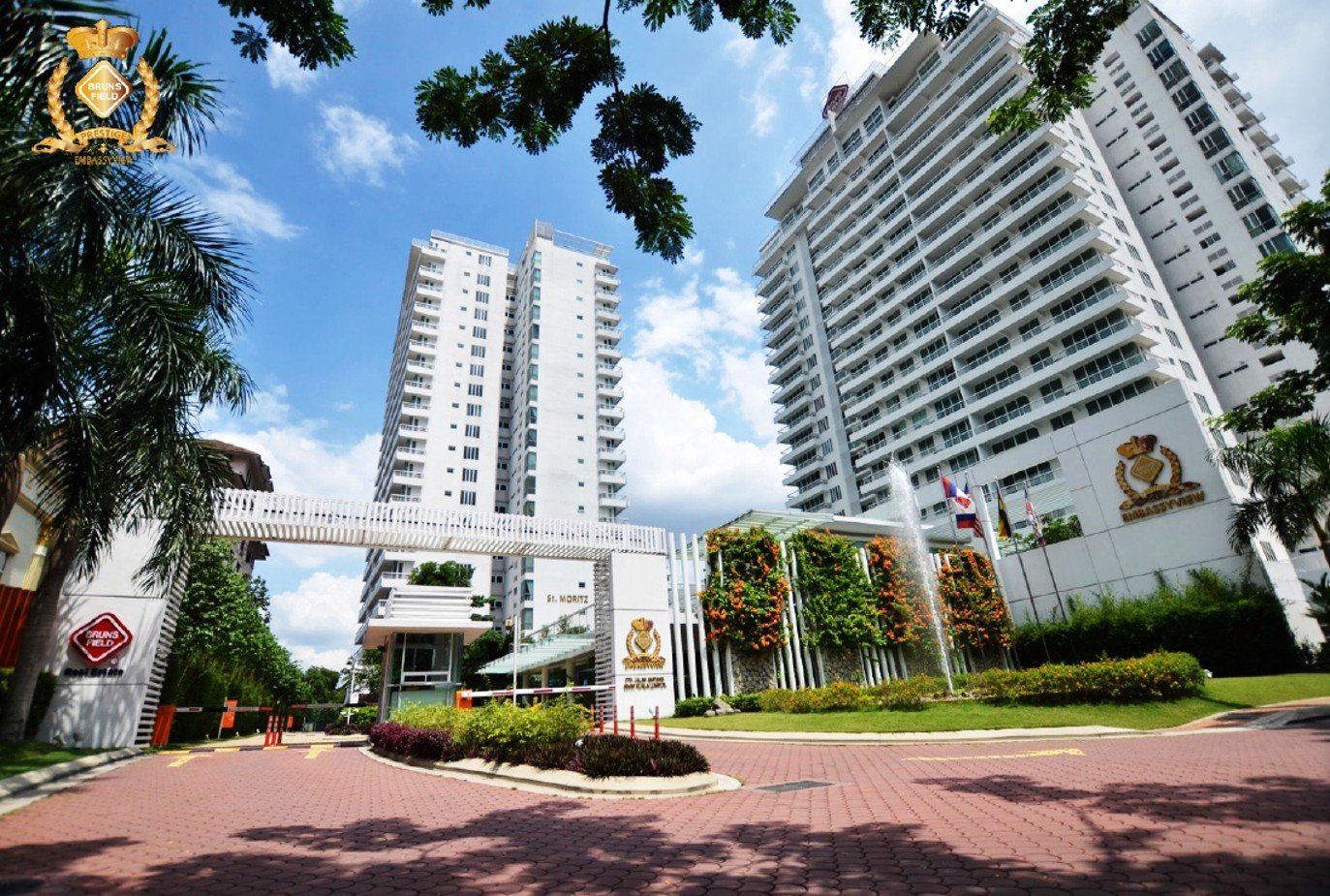 EmbassyView condominium near Taman U-Thant and Embassy Row Kuala Lumpur